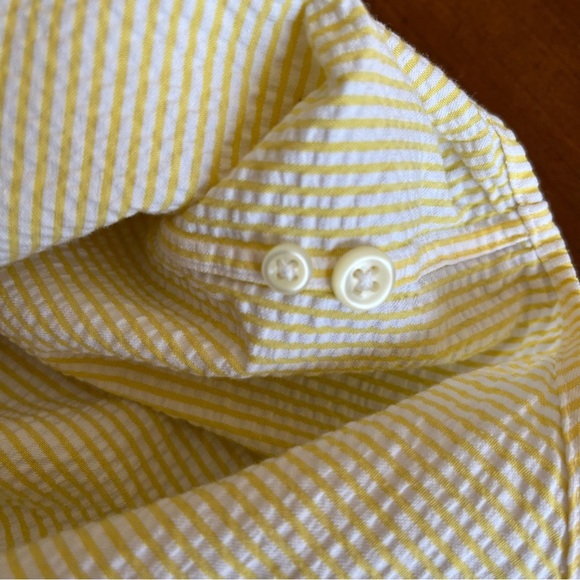 Ralph Lauren Men’s Classic Fit Button Down Seersucker Short Sleeve Size Medium - Picture 5 of 7